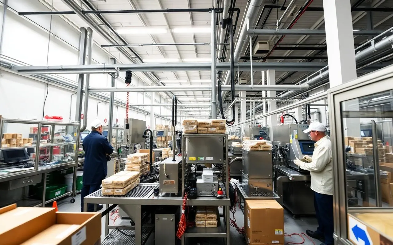 DNA Packaging factory floor